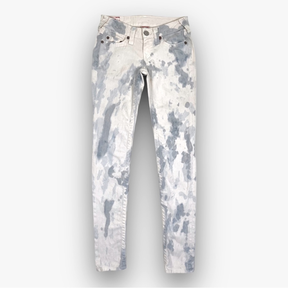 NWOT True Religion Stella TIE DYE Jeans USA Made - Original Sample